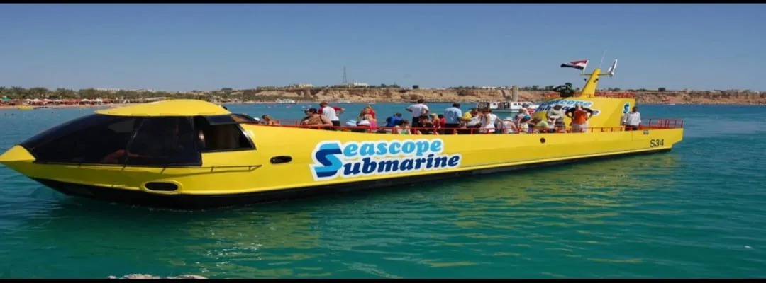 🌊✨ Semi-Submarine Sea Scope Adventure – El Gouna 🚤🐠
