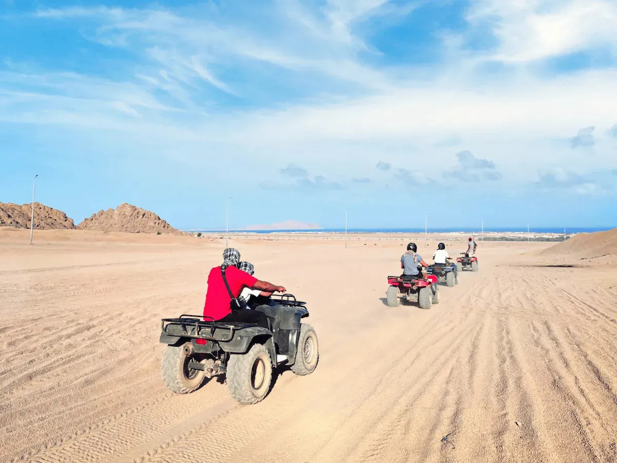 🏍️ Morning Quad Safari – Hurghada